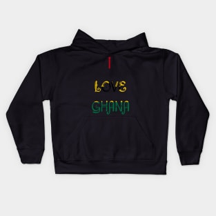 I love Ghana Kids Hoodie